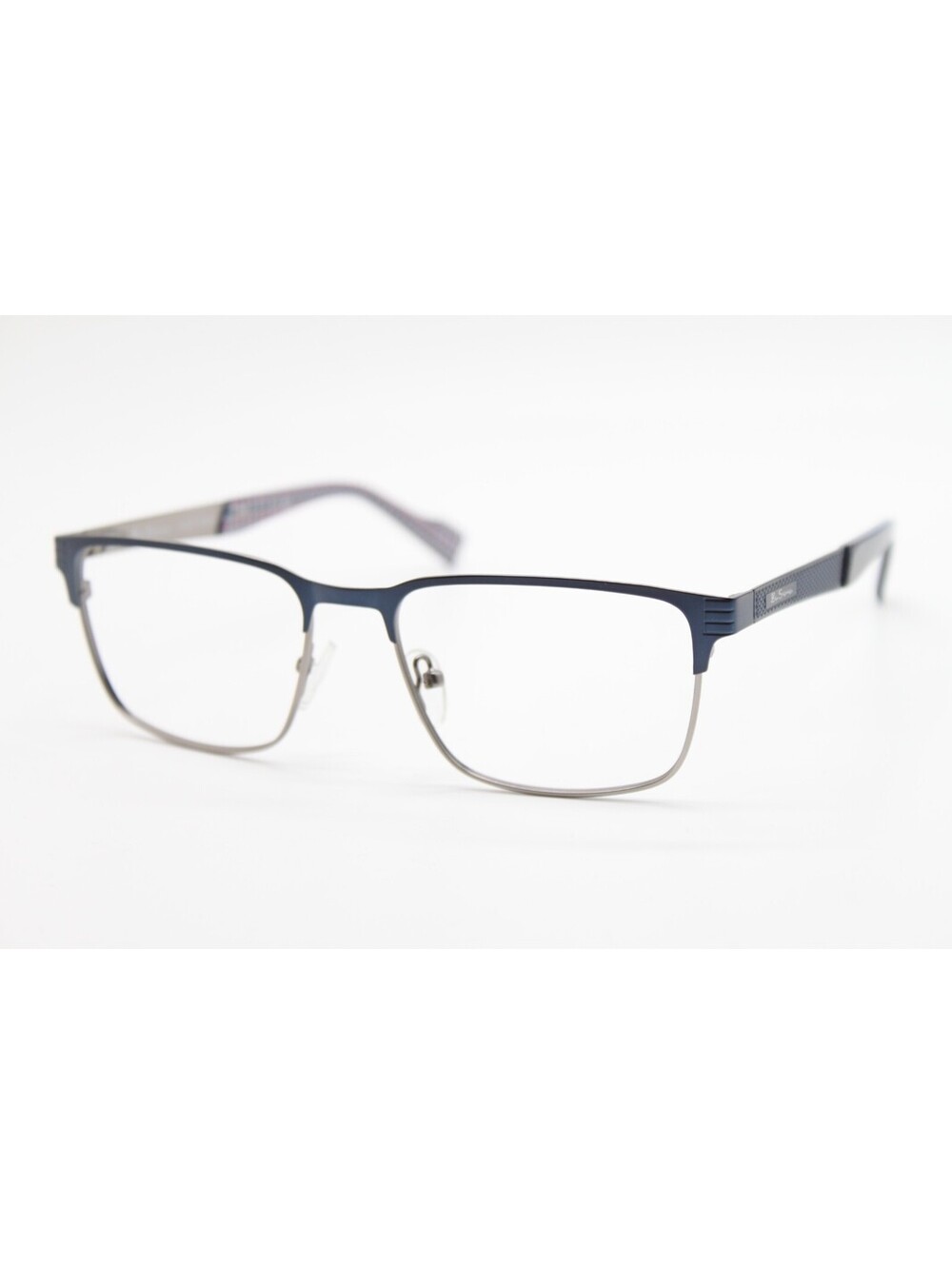 NEW BEN SHERMAN STANLEY C03 BLUE GUNMETAL AUTHENTIC EYEGLASSES 54-17